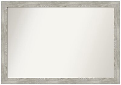 #ad Bathroom Mirror Dove Greywash Narrow Wall Mirror for use as Bathroom Vanity ... $210.77