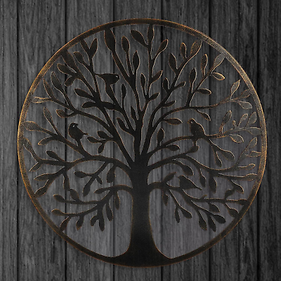 #ad 20 Inch Tree of Life Wall Art Metal Wall Art Decor Steel Roots Decor Perfect f $95.71