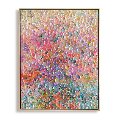 #ad 3D Colorful Handmade Beautiful Texture Canvas Oil Painting Wall Room Bedroom Art $120.00