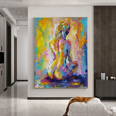 #ad Abstract Women Body Art Canvas Painting Canvas Wall Art Home Decor Wall Pictures $19.61