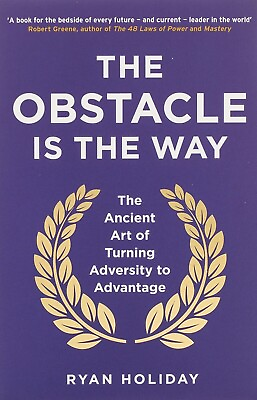 #ad usa stock The Obstacle Is The Way:The Ancient Art Of Turning Adversity paperback $9.96