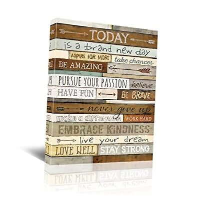 #ad #ad Inspirational Wall Art for Office Quotes Theme Decor 12.00quot; x 16.00quot; Brown $21.12