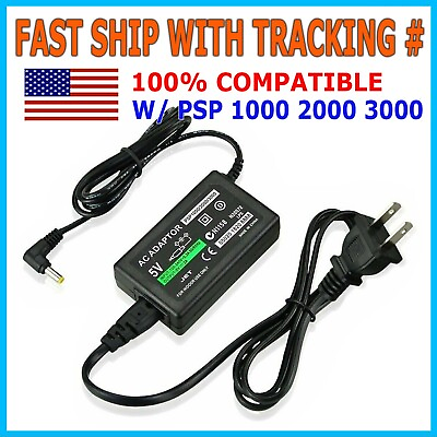AC Adapter Home Wall Charger Power Supply For Sony PSP 1000 2000 3000 Slim Lite $6.59