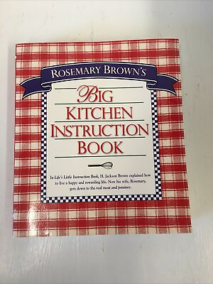 #ad Rosemary Brown#x27;S Big Kitchen Instruction Book by Rosemary Brown Good Condition $15.99