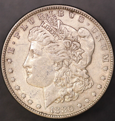 #ad #ad 1880 O MORGAN SILVER DOLLAR FRESH FROM AN OLD COLLECTION LOT AA 7843 $41.99
