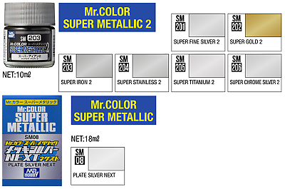 #ad Mr. Hobby Mr. Color Super Metallic 2 Series 10ml US $4.95