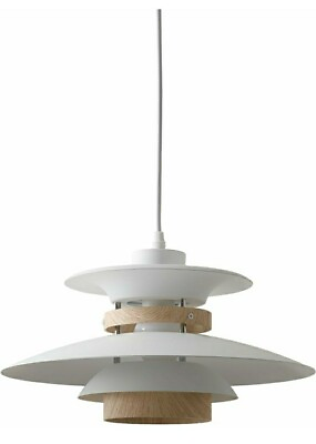 #ad Modern Decor Adjustable Pendant Lamp Kitchen Island Aluminum and Wood Finish $40.00