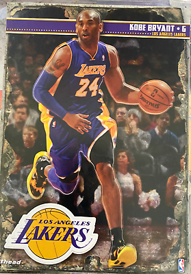 #ad #ad KOBE BRYANT FatHead NBA 2013 2014 Tradeables LA Lakers 5quot; x 7quot; $14.94