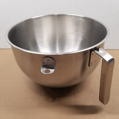 #ad KitchenAid KSMC5QBOWL 5 Qt Brushed Stainless Steel Replacement Bowl for Stand $59.00