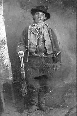 #ad #ad 3264.Billy The Kid famous picture POSTER.Cowboy.Home Wall Office Room Art decor $51.00