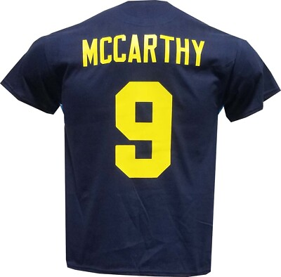 #ad J.J. McCarthy Navy T shirt Tee $19.99
