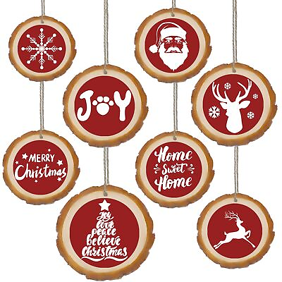 #ad Rustic Christmas Ornaments Farmhouse Christmas Ornaments for Christmas Tree... $29.19