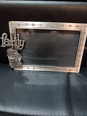 #ad Fetco Family Picture Frame With Family Dongle With Hearts amp; Diamonds $9.50