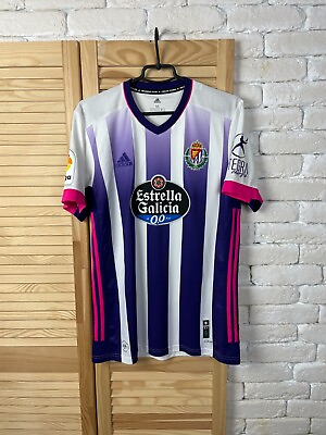 #ad REAL VALLADOLID AUTHENTIC HOME FOOTBALL SOCCER SHIRT 2020 2021 ADIDAS MENS sz M $89.99