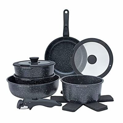#ad #ad Country Kitchen 13 Piece Pots and Pans Set Safe Nonstick Kitchen Cookware w New $62.07