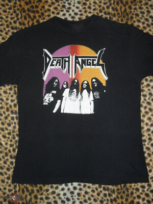 #ad #ad Vtg Members Of Death Angel Band Cotton Black All Size Unisex Tee Shirt MM687 $18.04