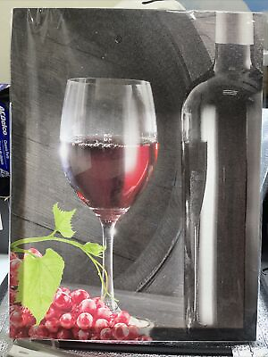 #ad Wine Fruit Wall Art Kitchen DecorRed Wine Oak Barrel Canvas Wall Art $35.00