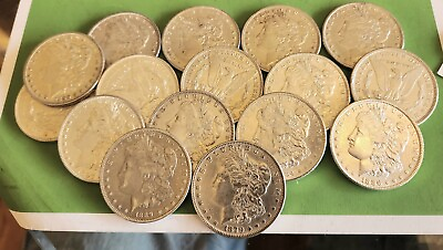 #ad 1 Random Morgan Silver Dollar from Blairstown Railway Sealed Rolls 1 one Coin $59.95