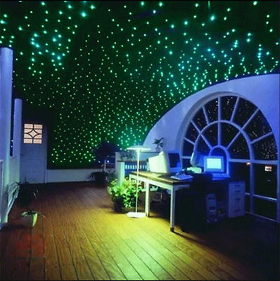 #ad 100X Glow In The Dark 3D Stars Moon Stickers Bedroom Home Wall Room Decor DIY LD $3.19