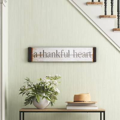#ad Farmhouse Rustic Country Wood Hanging Wall Decor sign $37.10