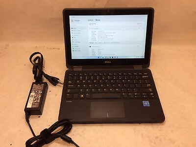 Dell Latitude 3189 Windows 11 Laptop 2 in 1 tablet 64GB SSD 4GB 11.6 Touch $79.00