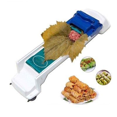 #ad Magic Roller Meat Sushi Vegetable Leaf Rolling Stuffed Cabbage Grape Kitchen $14.24