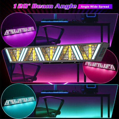 #ad 360W Retro Wall Wash Bar Light 5 LED RGB DMX DJ Party KTV Stage Washer Lighting $458.99
