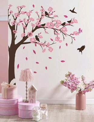 #ad Stickers for Wall to make your Wall look more beautiful. Decor tree And Bird $22.00