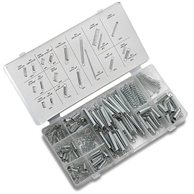 #ad #ad 200 Small Metal Loose Steel Coil Springs Assortment Kit $13.08
