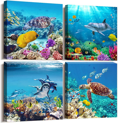 #ad Canvas Wall Art for Living Room family Bedroom Canvas Pictures Artwork Bathroom $52.29