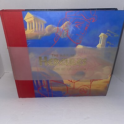 #ad The Art of Hercules : The Chaos of Creation Disney 1997 Hyperion See Photos $69.00