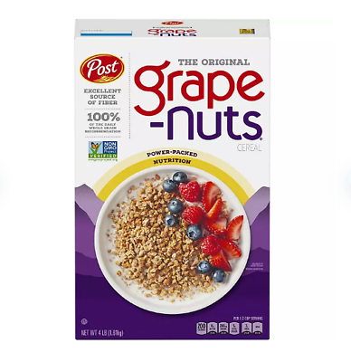 #ad Grape Nuts Original Breakfast Cereal 64 oz. $14.49