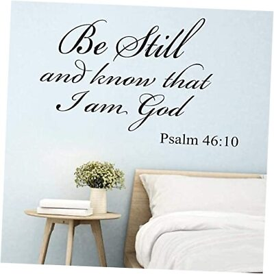 #ad #ad Durable Bible Verse Wall Decals Christian Quote Wall Art Stickers Religious $11.31