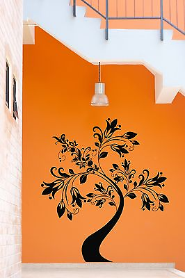 #ad Wall Stickers Tree Nature Flower Cool Decor for Living Room z1306 $29.99