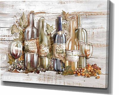#ad Large Canvas Wall Art Neutral Wall Art Vintage Kitchen Pictures Wall Decor Mi... $133.28