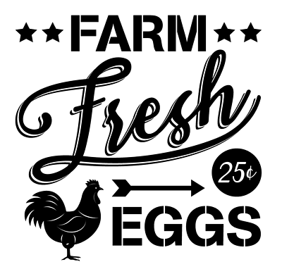 #ad Farm Fresh Eggs Vinyl Decal Sticker For Home Wall Decor Choice a778 $4.24