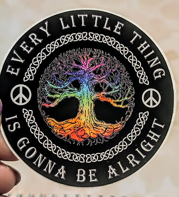 #ad Tree Of Life Black Vinyl Sticker $3.00
