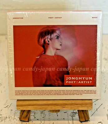 #ad SHINee Jonghyun Poet Artist Solo Album Conpact Disc CD Korea Sealed K Pop Music $31.99