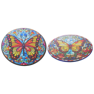 #ad 2pcs Butterfly Pattern Wall Hanging Indoor Rustic Wall Butterfly Statue Hanging $15.72