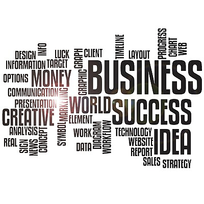 #ad Vinyl Wall Decal Business Success Idea Words Office Space Art Stickers ig6259 $21.99