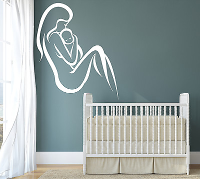 #ad Wall Stickers Vinyl Decal Mother And Baby Child Birth Decor For Bedroom z2049 $68.99