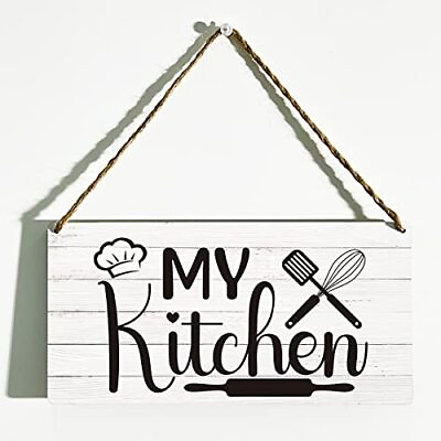 #ad Kitchen Decorations Wall Art Farmhouse Kitchen Decorprinted Wood Plaque Kitchen $13.93