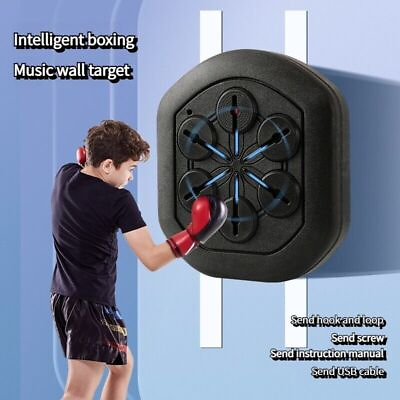 #ad Boxing Training Music Electronic Boxing Wall Target Smart Wall Mounted Combat $106.99