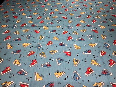#ad Vintage Unbranded Fabric 45”x 51” $7.20