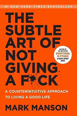 #ad The Subtle Art of Not Giving a Fck By Mark Manson NEW Paperback FREE SHIPPING $9.49
