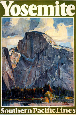 #ad Yosemite 2 Vintage Illustration Travel Cool Wall Decor Art Print Poster 12x18 $11.99