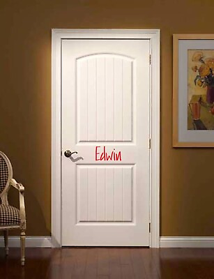 #ad #ad Kids Custom Personalized Name Vinyl Decal Sticker For Wall Door Window Decor $4.49