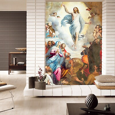 #ad 3D Religious 163023NA Jesus Religion God Wall Paper Wall Print Decal Mural Fay $249.99