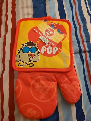 #ad Tootsie Roll Pop Kitchen Towel And Potholder Set. Brand New Awesome Gift $18.95