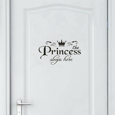 #ad #ad Princess Home Decor Wall Sticker Decal Bedroom Door Vinyl Art Mural $3.99
